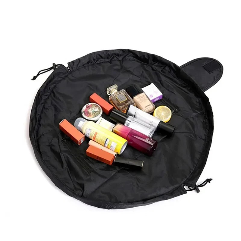Large Drawstring Makeup Bag – 50x62cm Portable Travel Cosmetic Organizer
