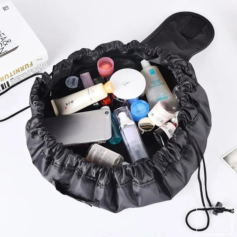 Large Drawstring Makeup Bag – 50x62cm Portable Travel Cosmetic Organizer
