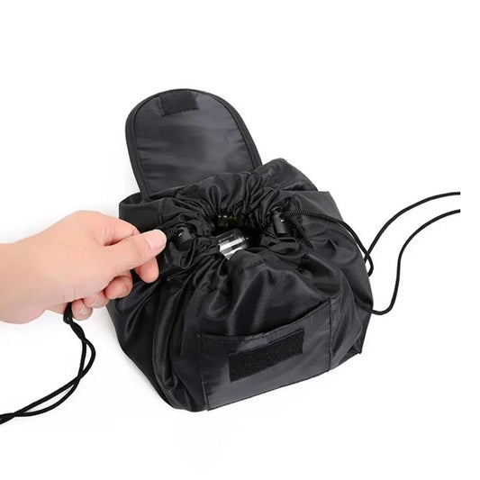 Large Drawstring Makeup Bag – 50x62cm Portable Travel Cosmetic Organizer